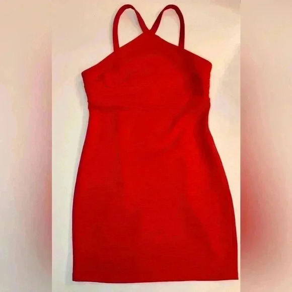 Forever 21 Red Mini Dress - Picture 1 of 6